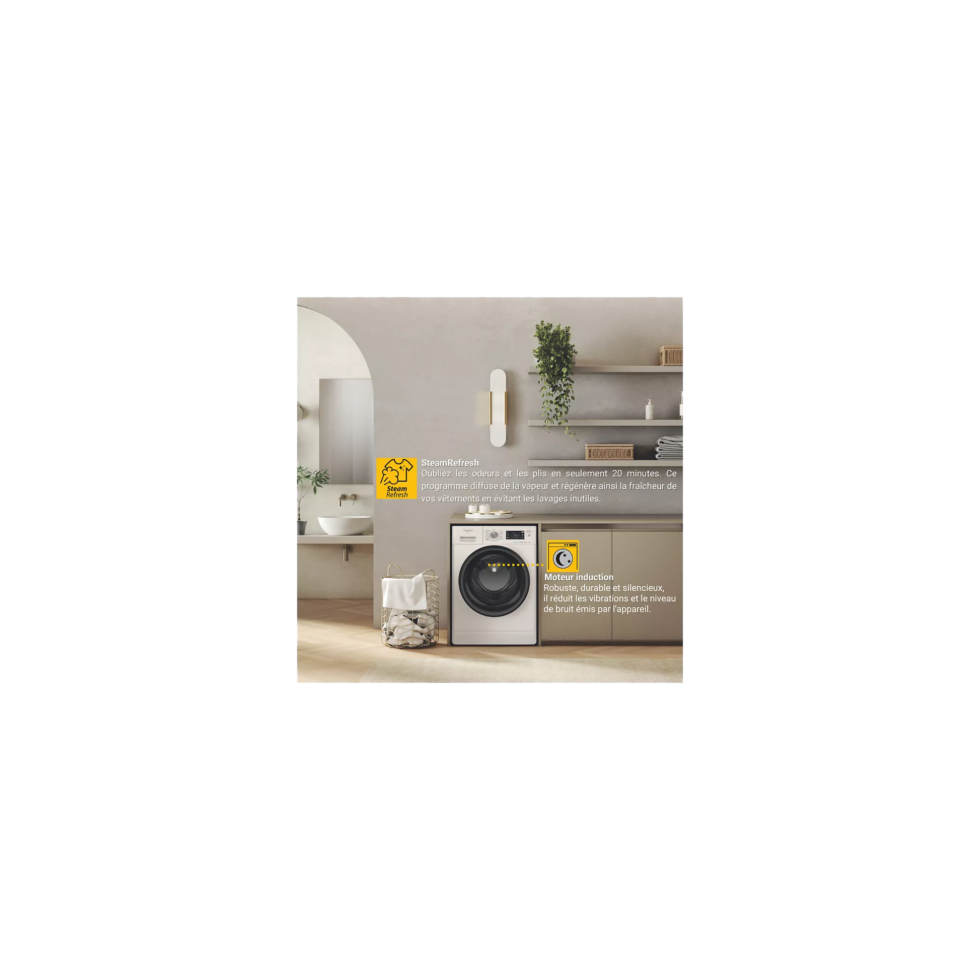 Lave linge hublot WHIRLPOOL FFBP9489BVFR - image 5