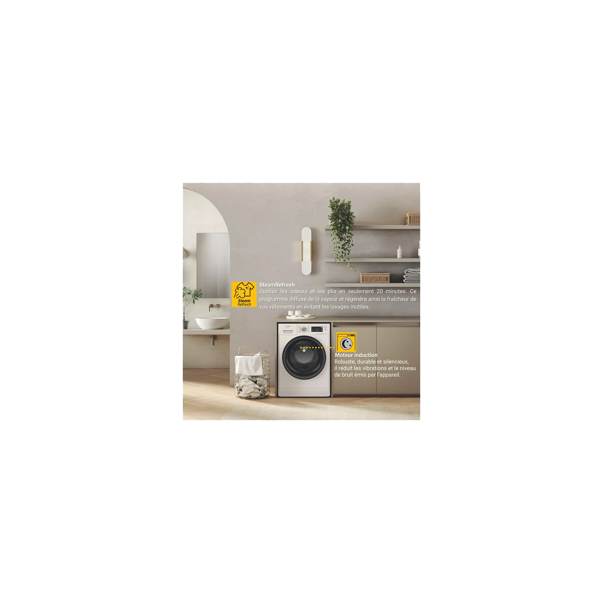 Lave linge hublot WHIRLPOOL FFBP9489BVFR - image 5