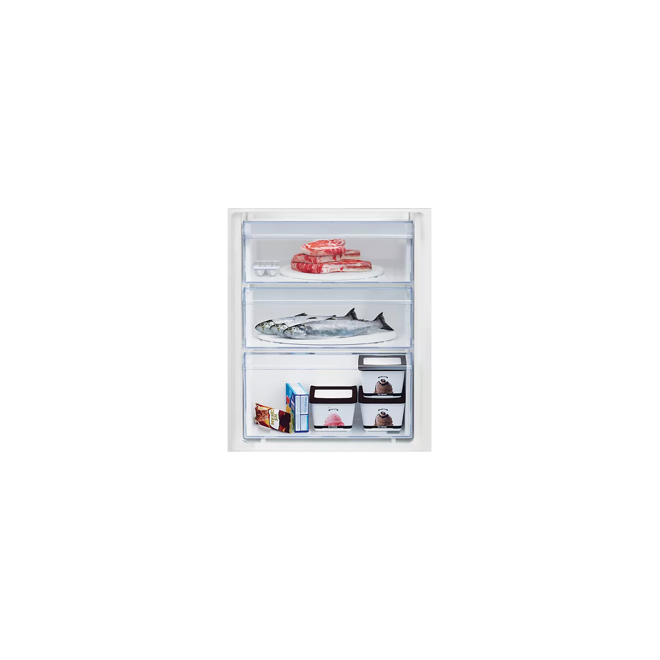 Beko BCSA285K4SNLH Réfrigérateur combiné encastrable - image 8