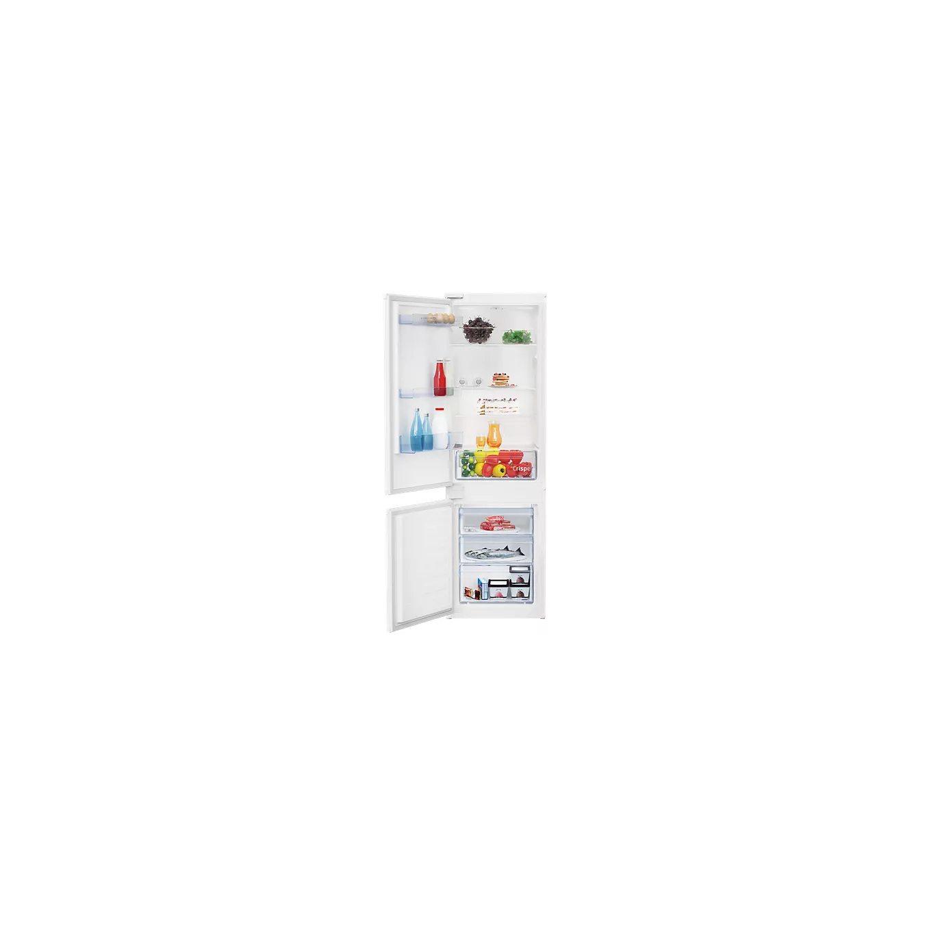 Beko BCSA285K4SNLH Réfrigérateur combiné encastrable - image 7