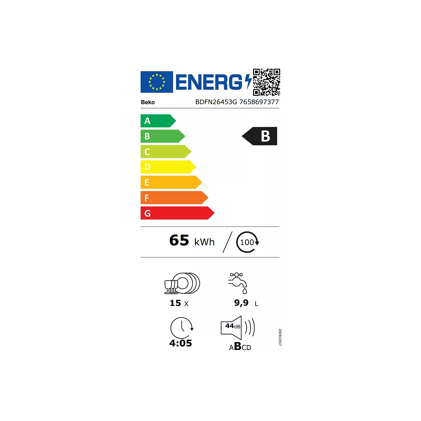 Beko BDFN26453G – Lave-vaisselle 60 cm - image 6