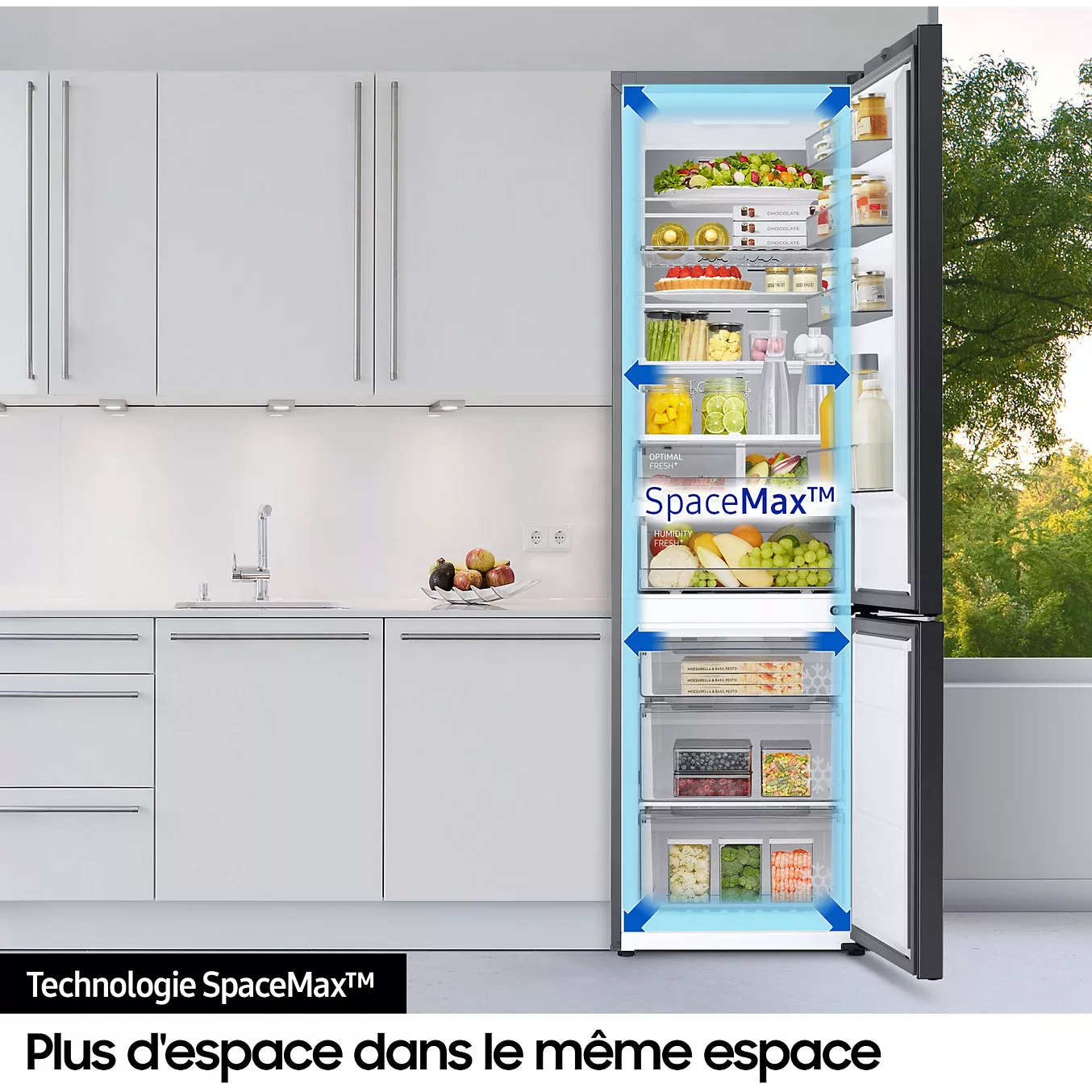 Réfrigérateur combiné SAMSUNG RB38C600DSA - image 7