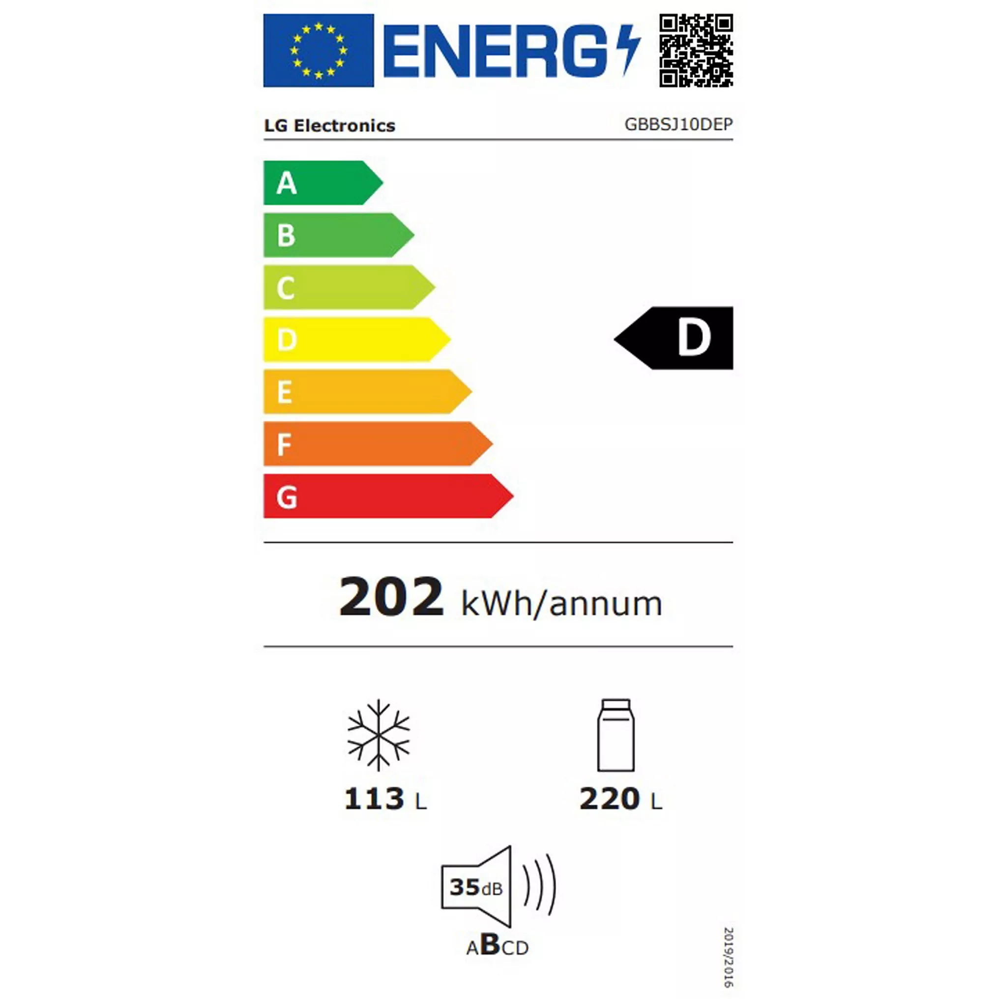Réfrigérateur combiné LG GBBSJ10DEP - image 6