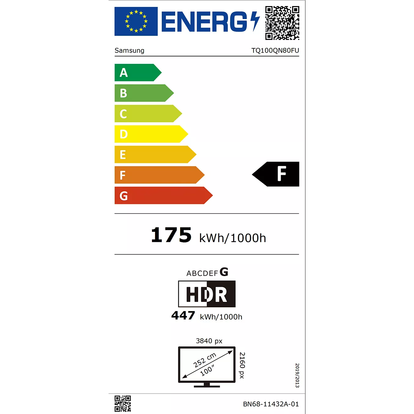 Samsung TQ100QN80F 2025 – TV Mini LED 100" (252 cm) - 14