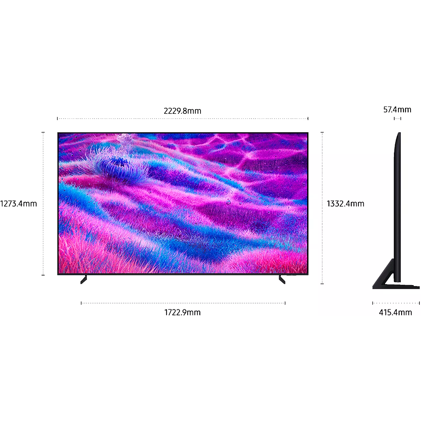 Samsung TQ100QN80F 2025 – TV Mini LED 100" (252 cm) - 10