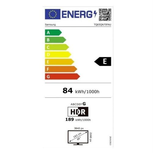 Samsung tv ai neo qled 65" qn70f 2025, 4k - 3