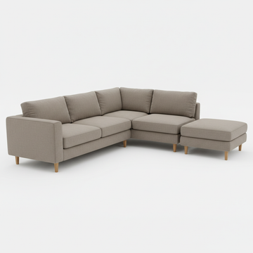 Canapé modulable taupe
